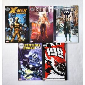 Marvel Decimation TPB Complete Series 1-5 House of M 2006 Book Set 1st Printings
